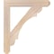 Ekena Millwork Olympic Craftsman Smooth Bracket, Douglas Fir, 3 1/2"W x 26"D x 30"H BKT04X26X30OLY04SDF - alternate 2